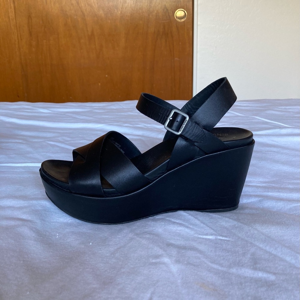 Kork-Ease Women's Black Sandals Size 8M - Picture 10 of 16